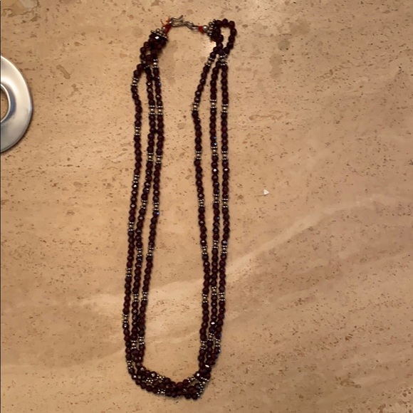 Garnet necklace - Picture 1 of 2